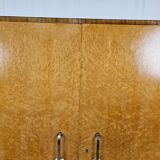 Art decò sideboard in thuja and walnut