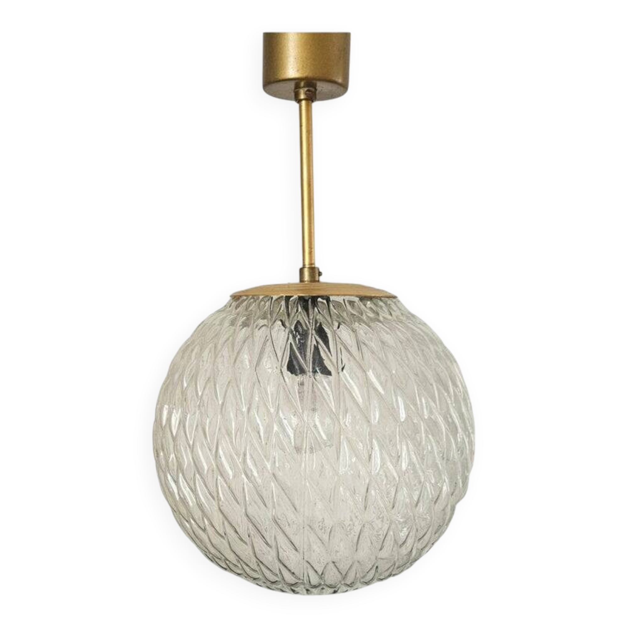 Rare Midcentury Plastic Pendant in style of Limburg, Germany, 1970s