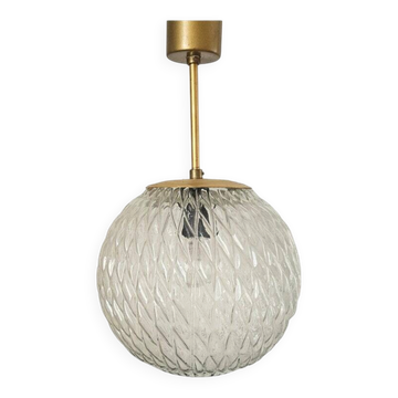 Rare Midcentury Plastic Pendant in style of Limburg, Germany, 1970s