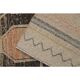 1970s Vintage Turkish Oushak Handmade Wool Cotton Orange Runner Rug 95x374