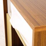 DF 2000 Bedside Table with Drawer by Raymond Loewy 1970's