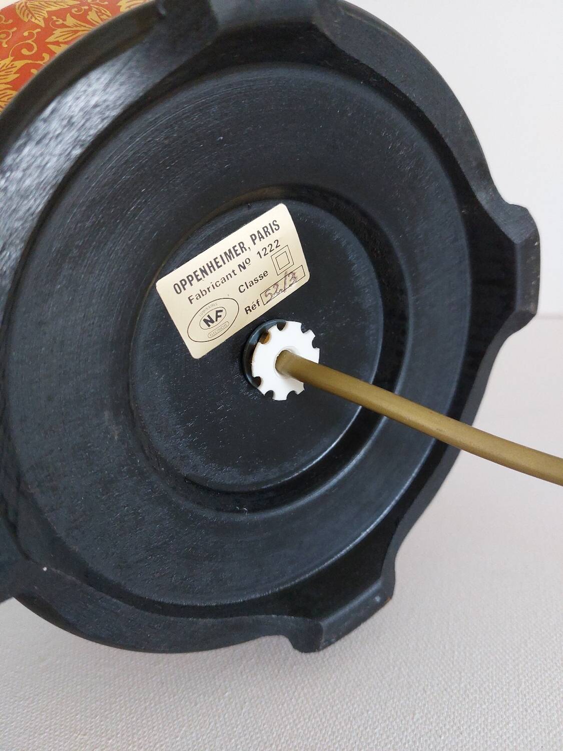 Japanese porcelain lamp