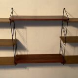 Vintage string shelf from the 60s-70s.