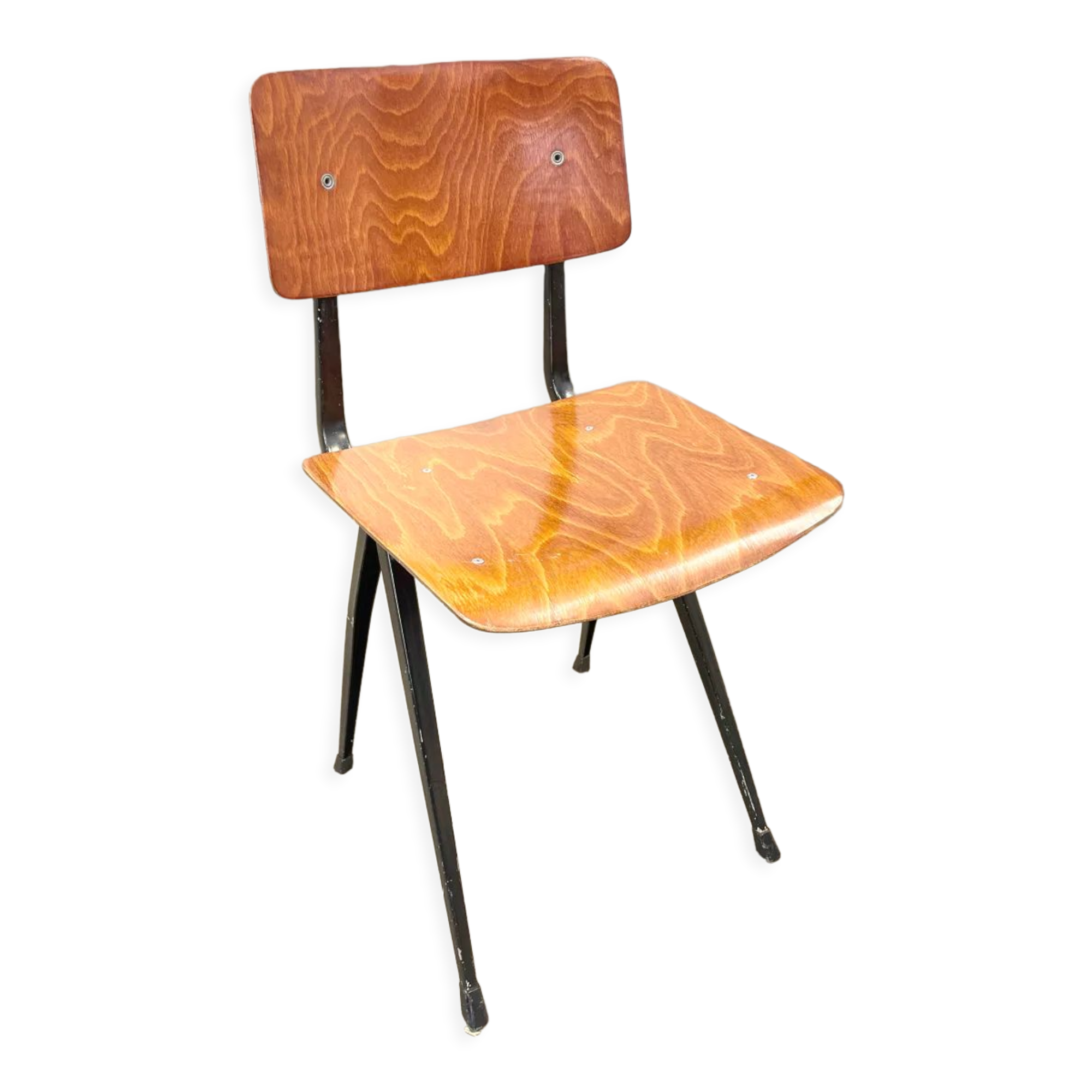 Result Friso Kramer wooden chair, 50s, Netherlands