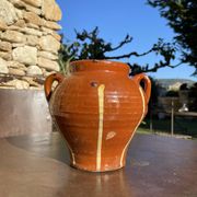 Jarre poterie en terre cuite ancienne