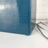 Le Klint Floor Lamp Model No. 357 in blue ceramic, glazed stoneware, Denmark
