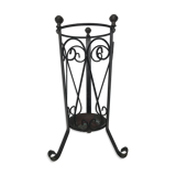 Wrought iron umbrella holder