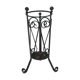 Wrought iron umbrella holder