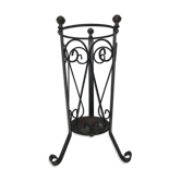 Wrought iron umbrella holder