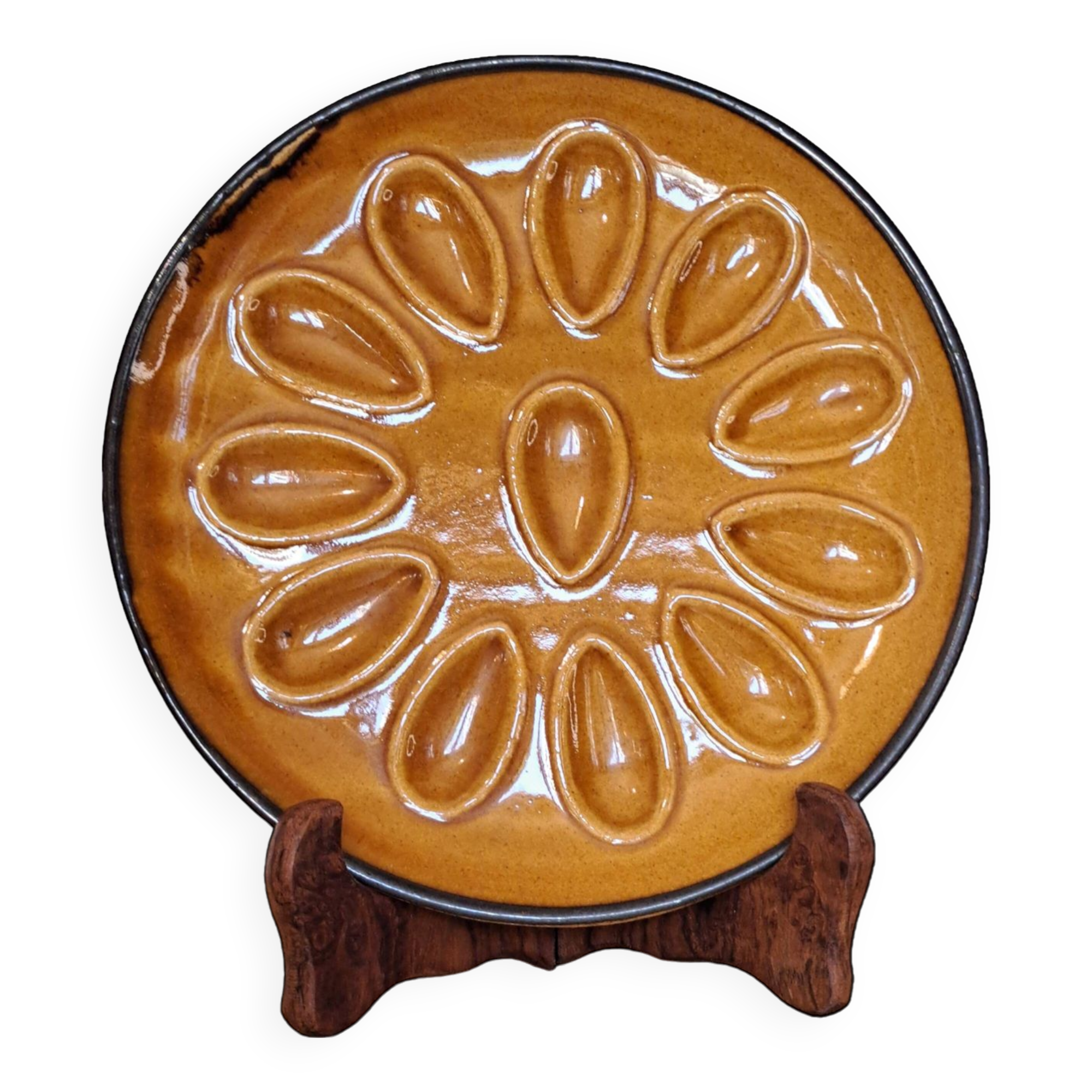 6 assiettes à coquillages