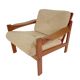 quatre chaises à bras vintage danoises rares par Niels Bach, années 1960