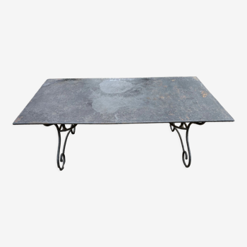 French wrought-iron table (for interior or exterior)