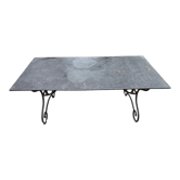 Table en fer forgé