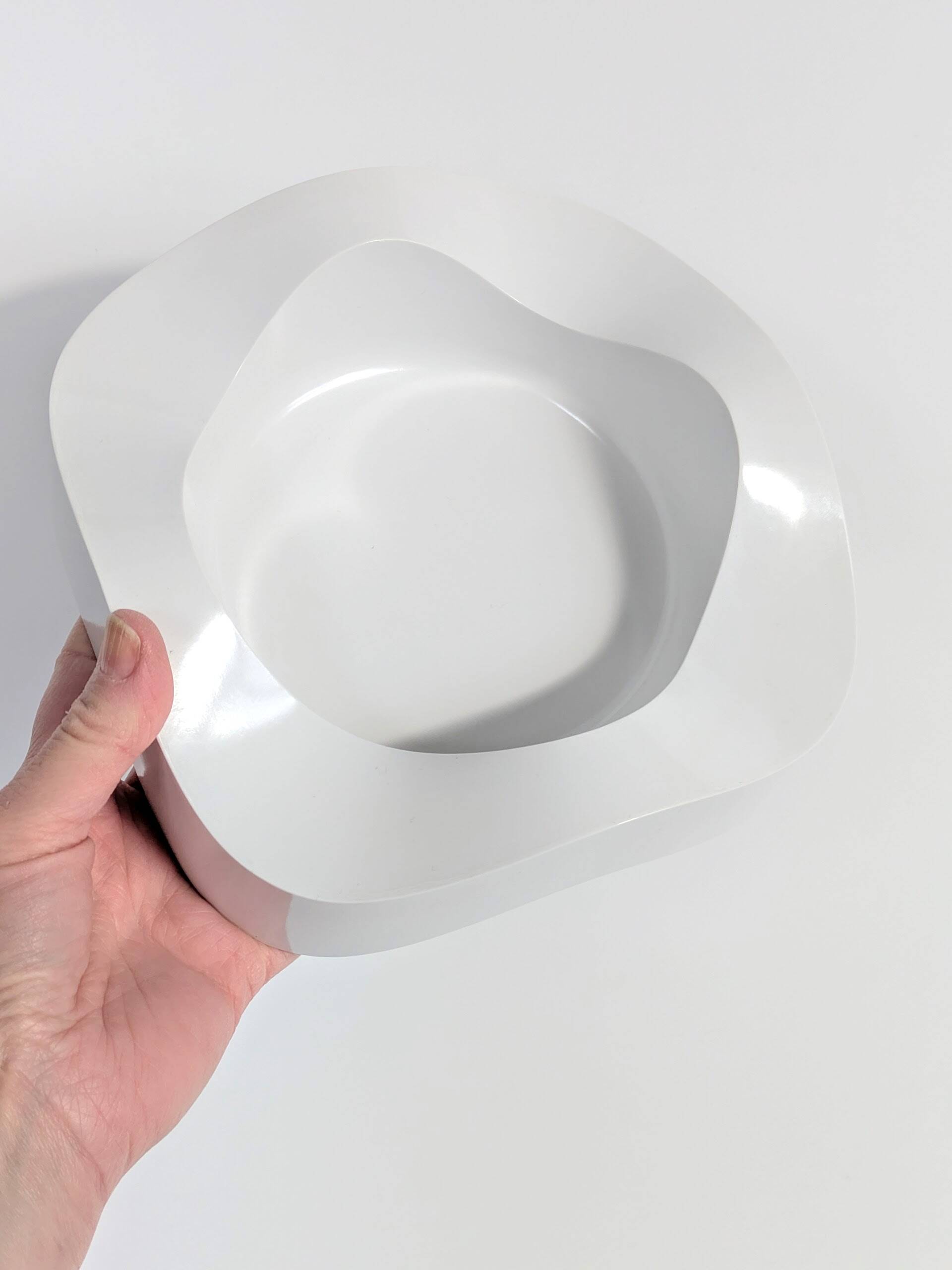 Pair of Space Age Pocket Trays | Black and White | Walter Zeischegg for Helit