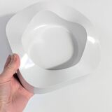Paire de vide-poche Space Age | Noir et blanc | Walter Zeischegg pour Helit