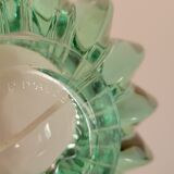 Stone ashtray in molded glass