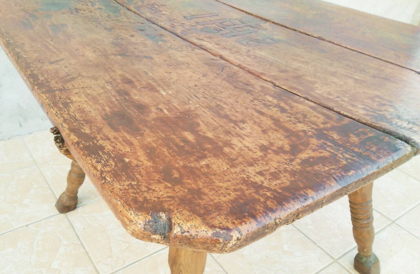 Mountain table chalet 18th century