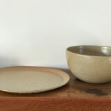 Bowl and flat set
