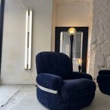 Sofa set with 2 armchairs from the 1970s - Space Age