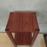 Vintage solid wood side table