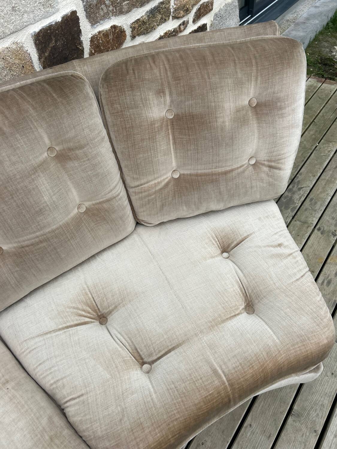 Vintage modular sofa from the 1970s