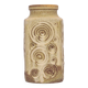 Vintage taupe west germany vase scheurich