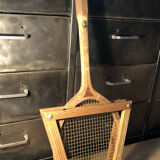 Wooden tennis racket