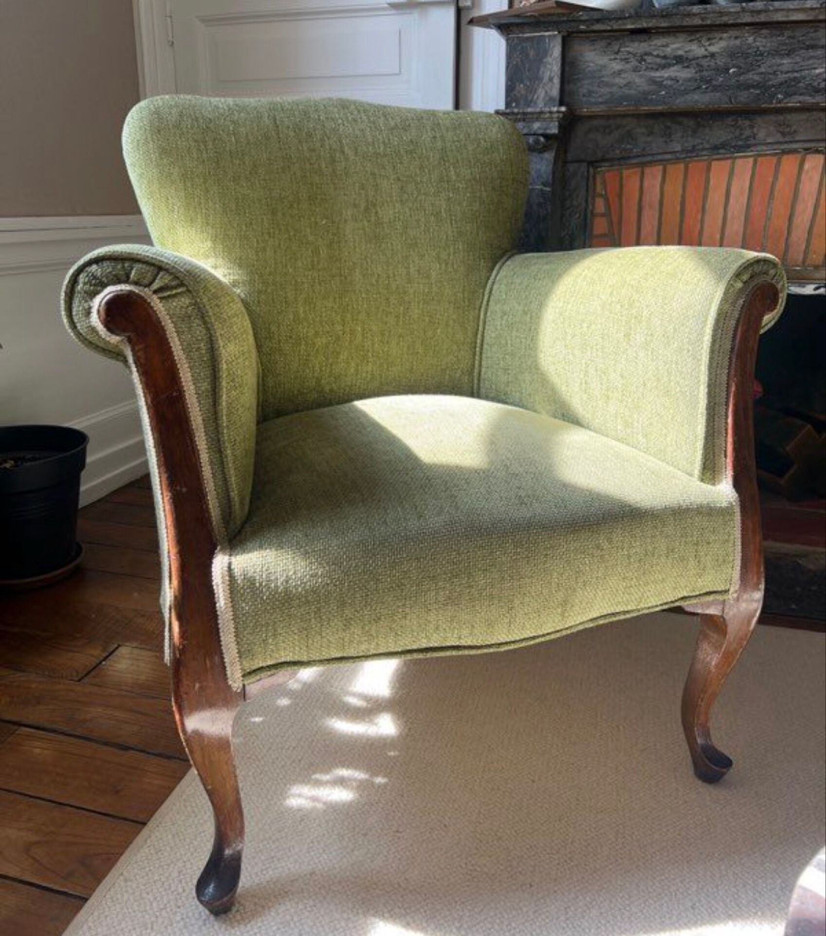 Paire de fauteuils vintage années 60 – esprit scandinave