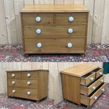 Victorian chest of drawers nineteenth in fir