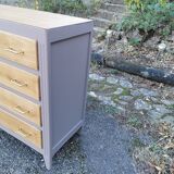 Commode vintage rénovée