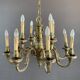 Bronze Chandelier Early 20th Century
