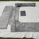 Fireplace modillon Napoleon III in gray marble of the nineteenth