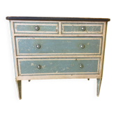 Commode à tiroirs style Louis XVI