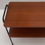 Teak  Magazine Rack Side Table by Olof Pira for String AB,  1950s