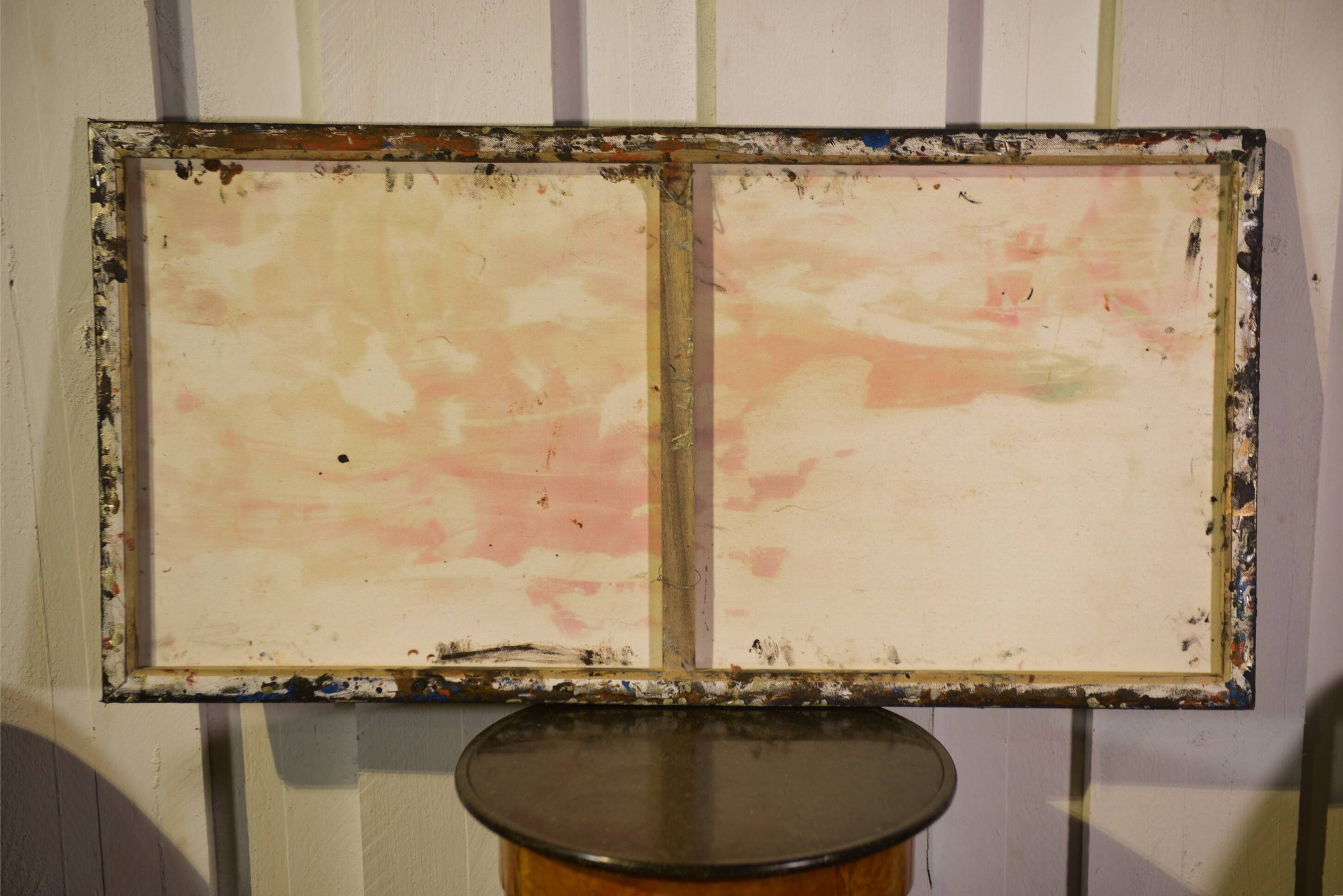 Enamelled canvas roosters by DEFFP 13 2000’s