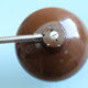 Lampe de bureau marron 70's