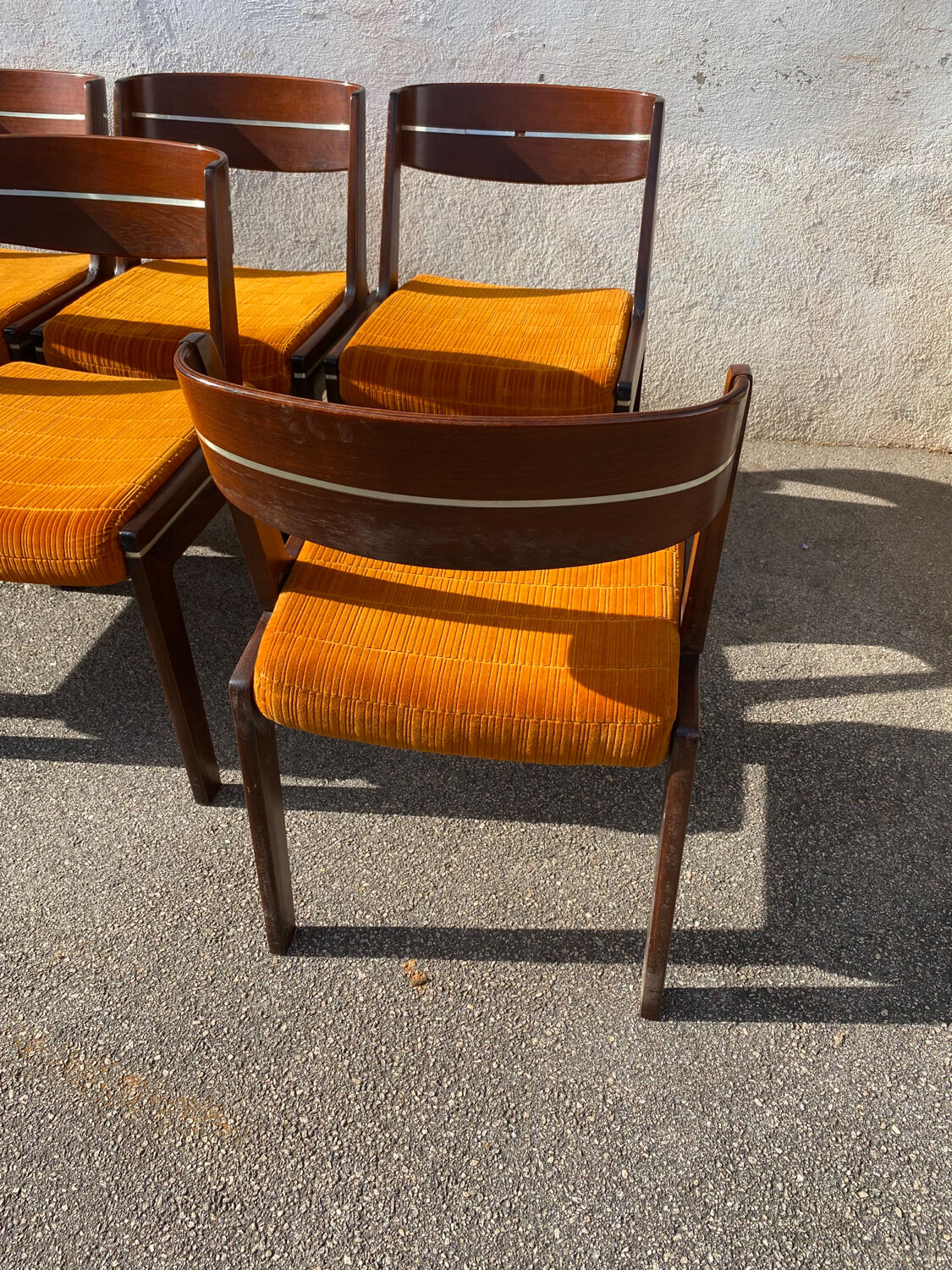 Set of 6 chairs 1970