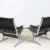 Pair of Eames Sling Tandem Armchairs