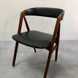 Teak chair by Henning Kjaernulf 1960's
