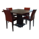 Petite Venise dining room, Griffon Paris - Square table and 4 chairs