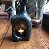 Vintage storm candle holders signed