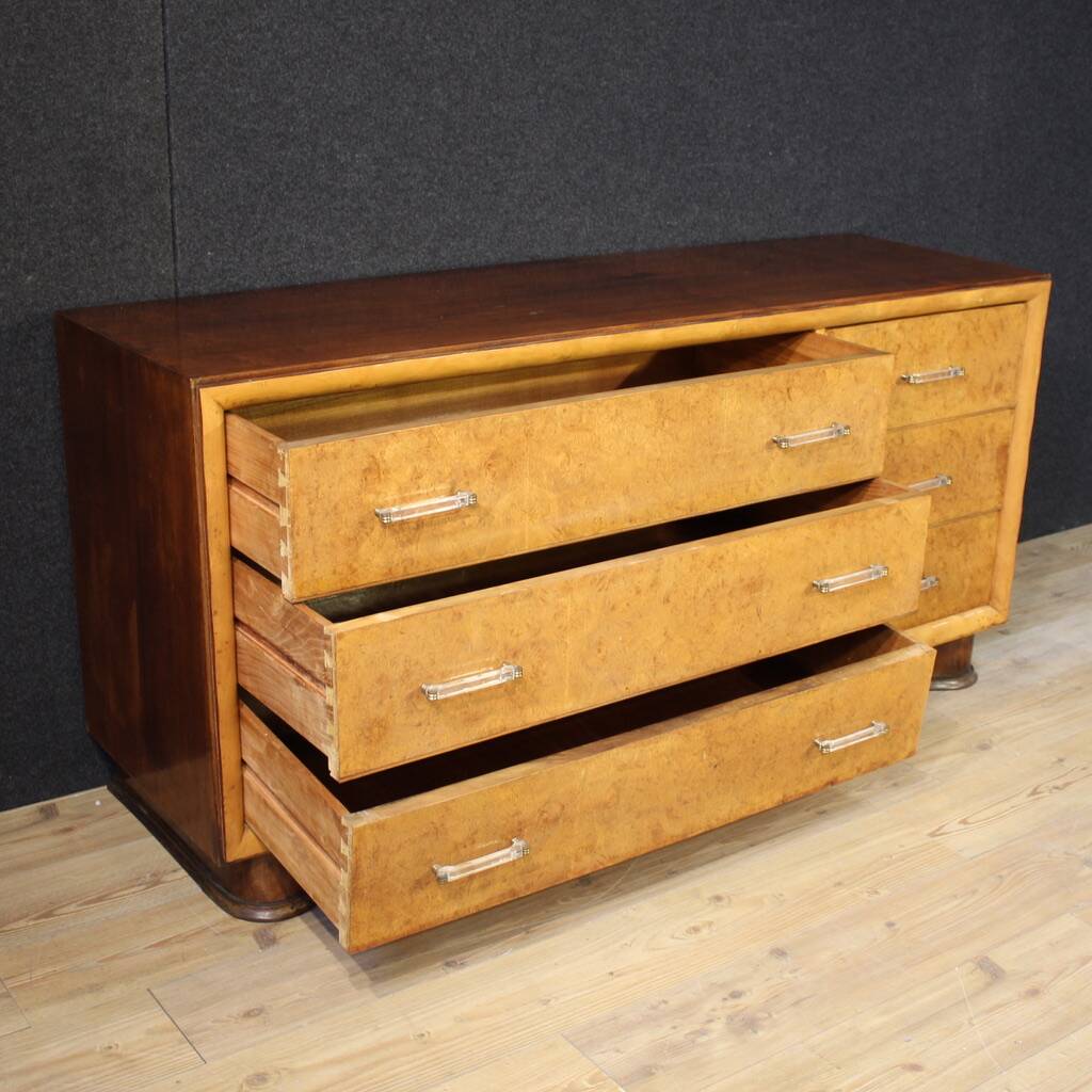 Italian design chest of drawers from the 70s