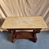 Mahogany console