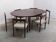 Round to oval extendable dining set by Alfred Hendrickx for Belform, 1960s