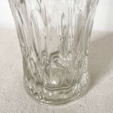 Vintage molded glass vase