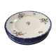 6 old flat plates Digoin Sarreguemines model Didier