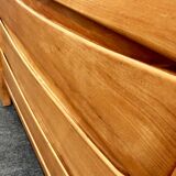 Chest of drawers in elm,1970