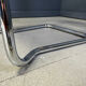 Set of 4 stackable vintage Marcel Breuer style armchairs, made in Italy, 1970s