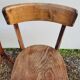 Series of 6 vintage restaurant bistro chairs - 1950s