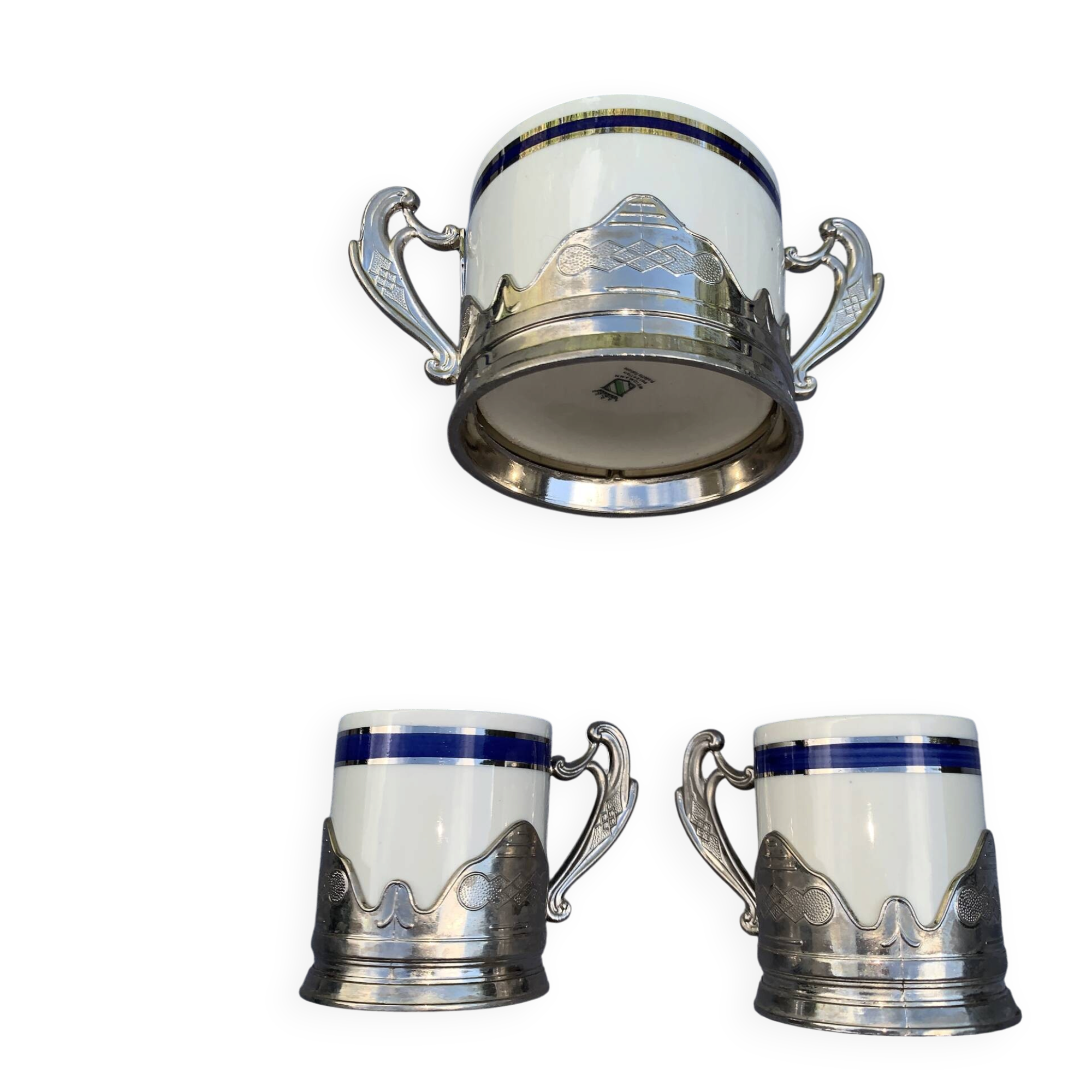 Vintage Italian coffee service Weidmann porcelain 70s